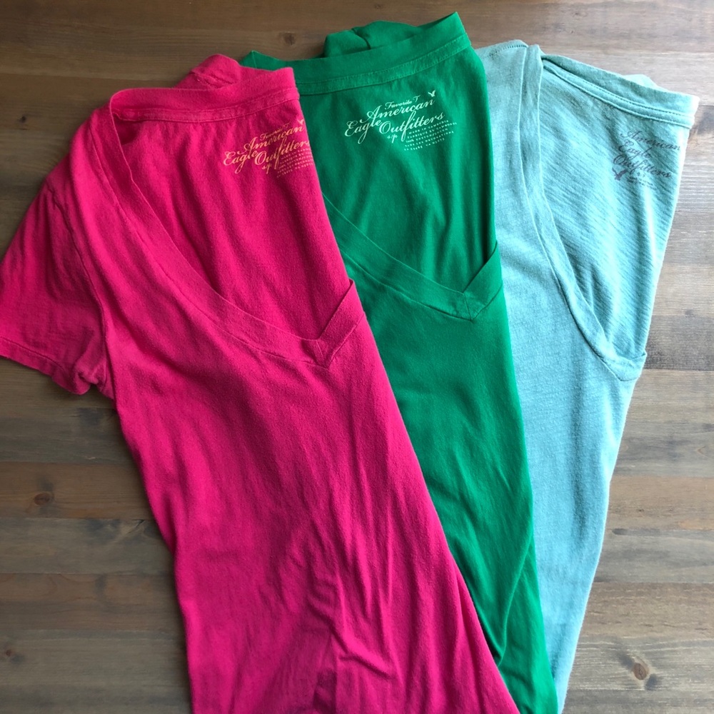 American Eagle V-Neck Tops
